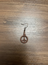 Load image into Gallery viewer, Copper Wire Wrapped Hoop Earring
