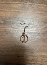 Load image into Gallery viewer, Copper Wire Wrapped Hoop Earring
