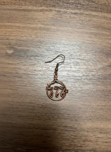 Load image into Gallery viewer, Copper Wire Wrapped Hoop Earring
