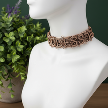 Load image into Gallery viewer, Custom Goddess Choker Necklace

