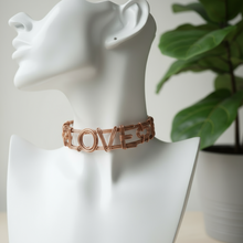 Load image into Gallery viewer, Copper Wire Wrapped Love Choker
