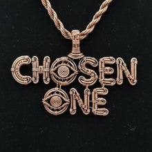 Load image into Gallery viewer, Custom Wire Wrapped Chosen One Necklace
