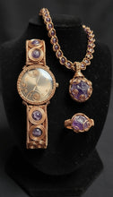 Load image into Gallery viewer, Amethyst Custom Copper Set #5
