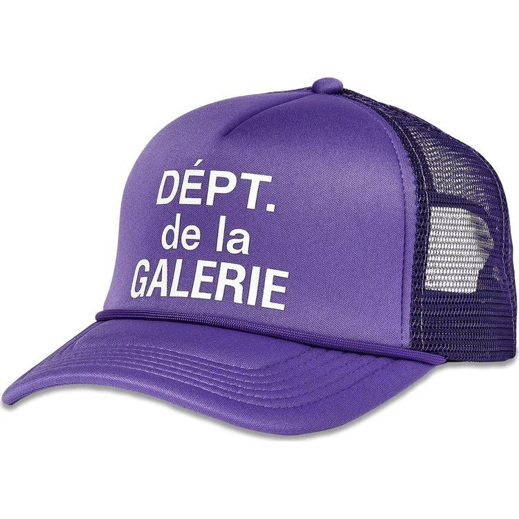 DÉPT. de la Galerie Gallery Purple trucker Cap