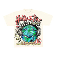 Load image into Gallery viewer, Hellstar Heaven on Earth Tee &#39;Cream&#39;
