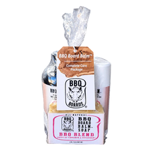 Load image into Gallery viewer, BBQ Board Balm™ Complete Care Package (Wax, Oil, Soap &amp; Lint Free Cloth)
