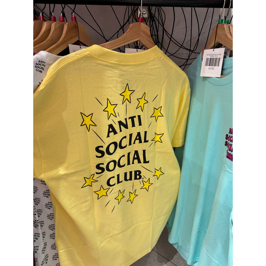 ANTI SOCIAL SOCIAL CLUB Yellow Stars Tee