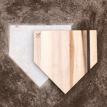 Load image into Gallery viewer, Full Size (17&quot; x 17&quot;) Home Plate Cutting Board
