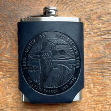 Load image into Gallery viewer, Leather Wrapped Flask

