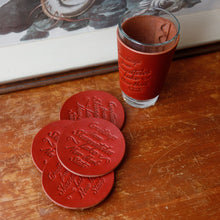 Load image into Gallery viewer, Leather Coasters - USA Made

