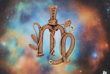 Load image into Gallery viewer, Customize Your Pure Copper Wire Wrapped Zodiac / Horoscope Sign Necklace
