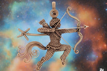 Load image into Gallery viewer, Customize Your Pure Copper Wire Wrapped Zodiac / Horoscope Sign Necklace
