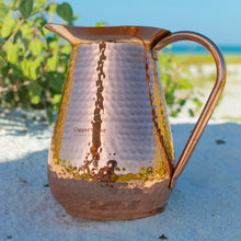 Load image into Gallery viewer, Handmade Pure Copper Ayurvedic Water Pitcher
