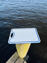 Load image into Gallery viewer, Made in the USA | Premium Cutting Board | Textured 1/2 inch HDPE UV Protected | Non-Skid or Mark Rubber Feet | Great for Boats &amp; any Counter-top

