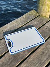 Load image into Gallery viewer, Made in the USA | Premium Cutting Board | Textured 1/2 inch HDPE UV Protected | Non-Skid or Mark Rubber Feet | Great for Boats &amp; any Counter-top
