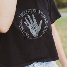 Load image into Gallery viewer, Finger Lakes Cropped Tee - USA Made
