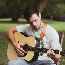 Load image into Gallery viewer, Leather Guitar Strap - USA Made
