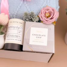 Load image into Gallery viewer, Self Care Gift Boxes for Women – Cozy Blanket &amp; Tea Kit
