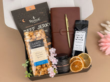 Load image into Gallery viewer, Gifts for Him – Premium Leather Journal &amp; Coffee Discovery Set

