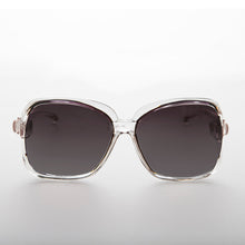 Load image into Gallery viewer, Oversized Square Clear Frame Vintage Sunglasses - Ibiza 1
