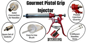Gourmet Pistol Grip Meat Injector
