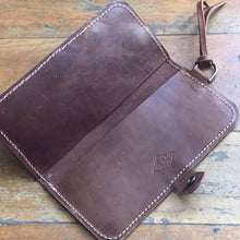 Load image into Gallery viewer, Woven Leather Fishtail Wallet - USA Made
