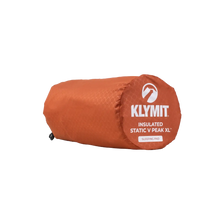 Load image into Gallery viewer, Klymit Insulated Static V PEAK Sleeping Pads XL - Red Rock
