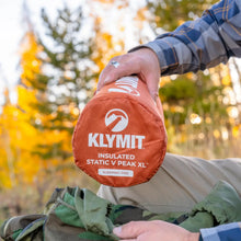 Load image into Gallery viewer, Klymit Insulated Static V PEAK Sleeping Pads XL - Red Rock
