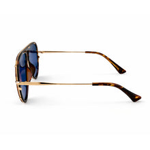 Load image into Gallery viewer, Ivy Luxe - Blue Tangle-Free Round Aviator Sunglasses
