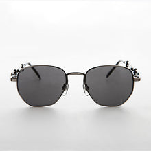 Load image into Gallery viewer, Square Vintage Sunglass with Industrial temples - Jagger
