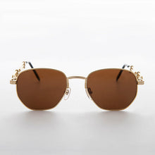 Load image into Gallery viewer, Square Vintage Sunglass with Industrial temples - Jagger
