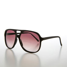 Load image into Gallery viewer, Large Bifocal Aviator Sunglass Reader - Jeffery
