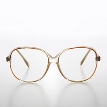 Load image into Gallery viewer, Clear Retro Reading Glasses with Color Accent - Jess
