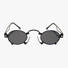 Load image into Gallery viewer, Ultimate Black Metal Steampunk Sunglass - Jules
