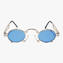 Load image into Gallery viewer, Ultimate Silver Steampunk Sunglass - Jules
