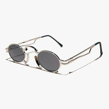 Load image into Gallery viewer, Ultimate Silver Steampunk Sunglass - Jules
