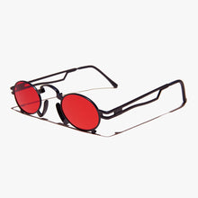 Load image into Gallery viewer, Ultimate Black Metal Steampunk Sunglass - Jules
