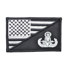 Load image into Gallery viewer, EOD MASTER Explosive Ordnance Disposal USA Flag - 2.25x3.5 Patch
