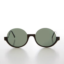 Load image into Gallery viewer, Round Hippie Goth Semi-Rimless 90s Sunglass - Justice
