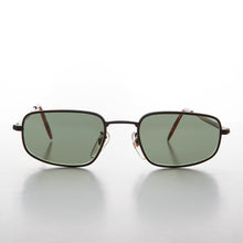 Load image into Gallery viewer, Rectangular Glass Lens Vintage Sunglass - Justin
