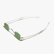 Load image into Gallery viewer, Tiny Rectangular Spectacle Sunglass with Sliding Temples - Kane
