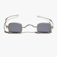 Load image into Gallery viewer, Tiny Rectangular Spectacle Sunglass with Sliding Temples - Kane
