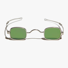 Load image into Gallery viewer, Tiny Rectangular Spectacle Sunglass with Sliding Temples - Kane
