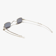Load image into Gallery viewer, Tiny Rectangular Spectacle Sunglass with Sliding Temples - Kane
