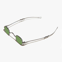 Load image into Gallery viewer, Tiny Rectangular Spectacle Sunglass with Sliding Temples - Kane

