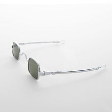 Load image into Gallery viewer, Small Square Spectacle Sunglass with Sliding Adjustable Temples
