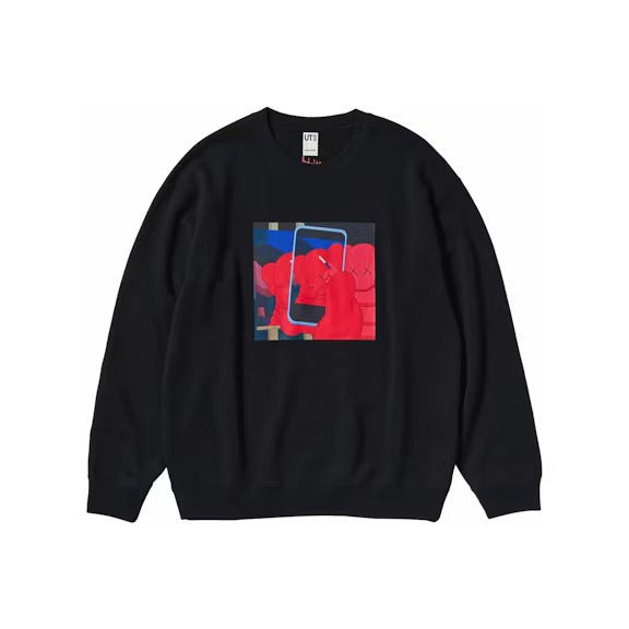 KAWS x Uniqlo Warhol Graphic 476119 Sweatshirt Black