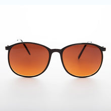 Load image into Gallery viewer, Round Vintage Sunglasses with Orange Lens - Keaton
