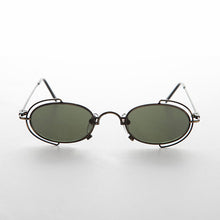 Load image into Gallery viewer, Tiny Oval 90s Metal Vintage Sunglasses - Klaus
