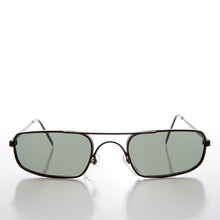 Load image into Gallery viewer, Skinny Sporty Curved Vintage Aviator Sunglass - Kobe
